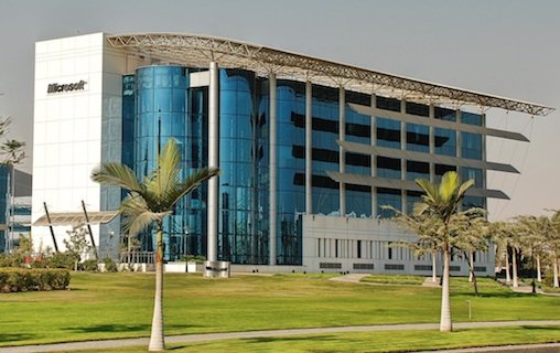 開羅智能村園區(qū)內(nèi)的微軟辦公大樓